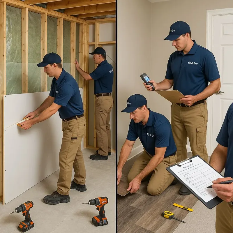 Repairs and Reconstruction process in Brewton, AL